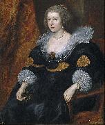 Anthony Van Dyck Portrat Amalies zu Solms-Braunfels painting